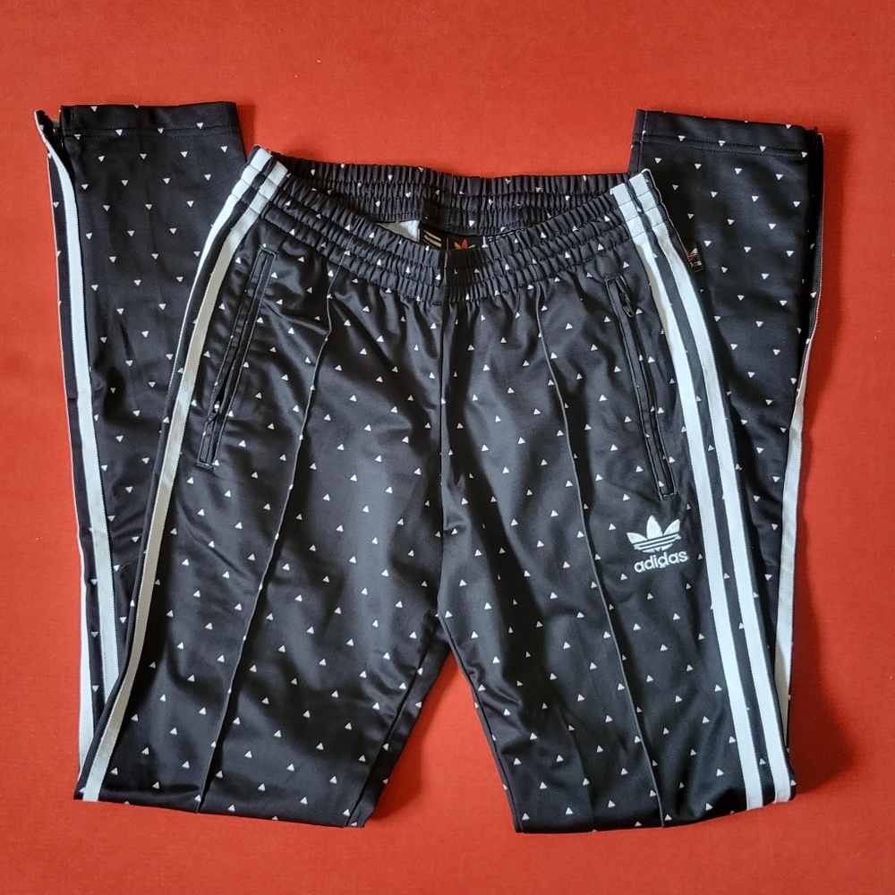 Adidas x Pharrell Williams Black Triangle Print Pants XS - New
